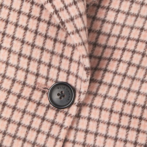 Elie Tahari Women's Abbey Double Breasted Wool Coat in Small,medium - Picture 3 of 9